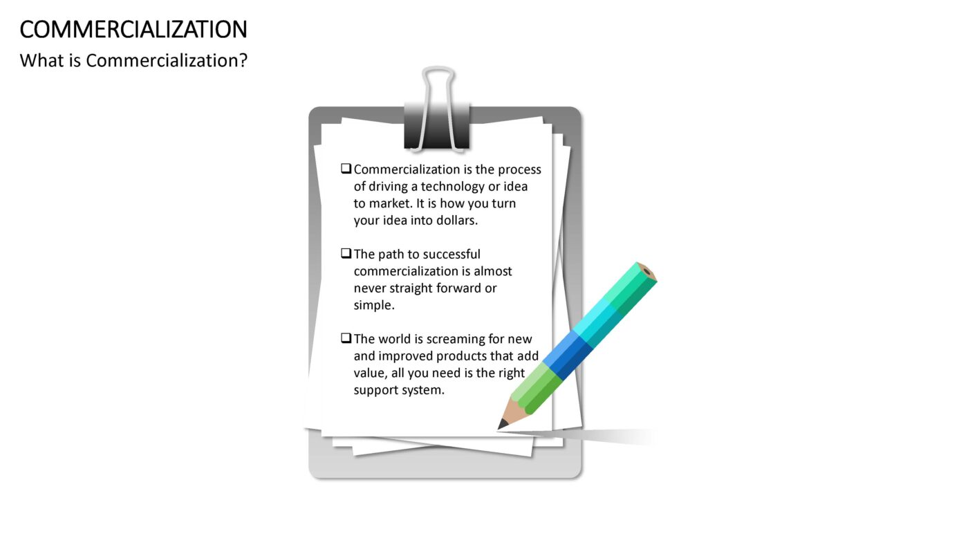 Commercialization - Vorlage für Powerpoint – Bild 15