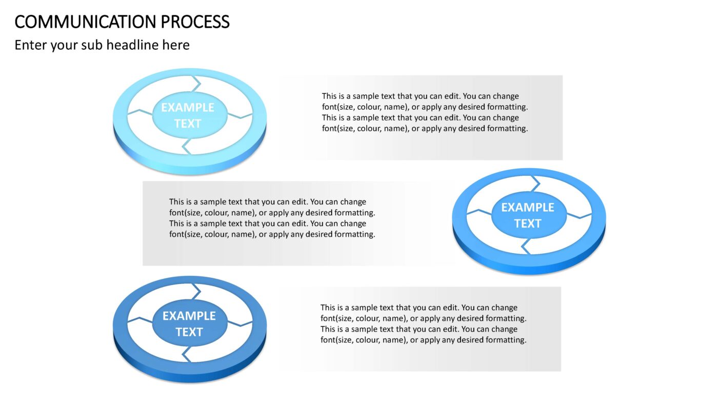 Communication Process- Vorlage für Powerpoint – Bild 9