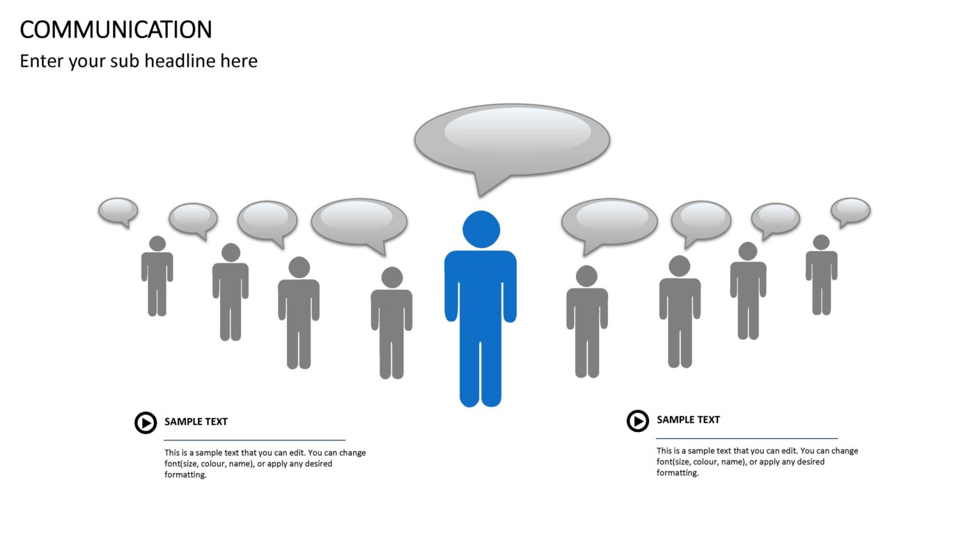 Communication - Vorlage für Powerpoint – Bild 10