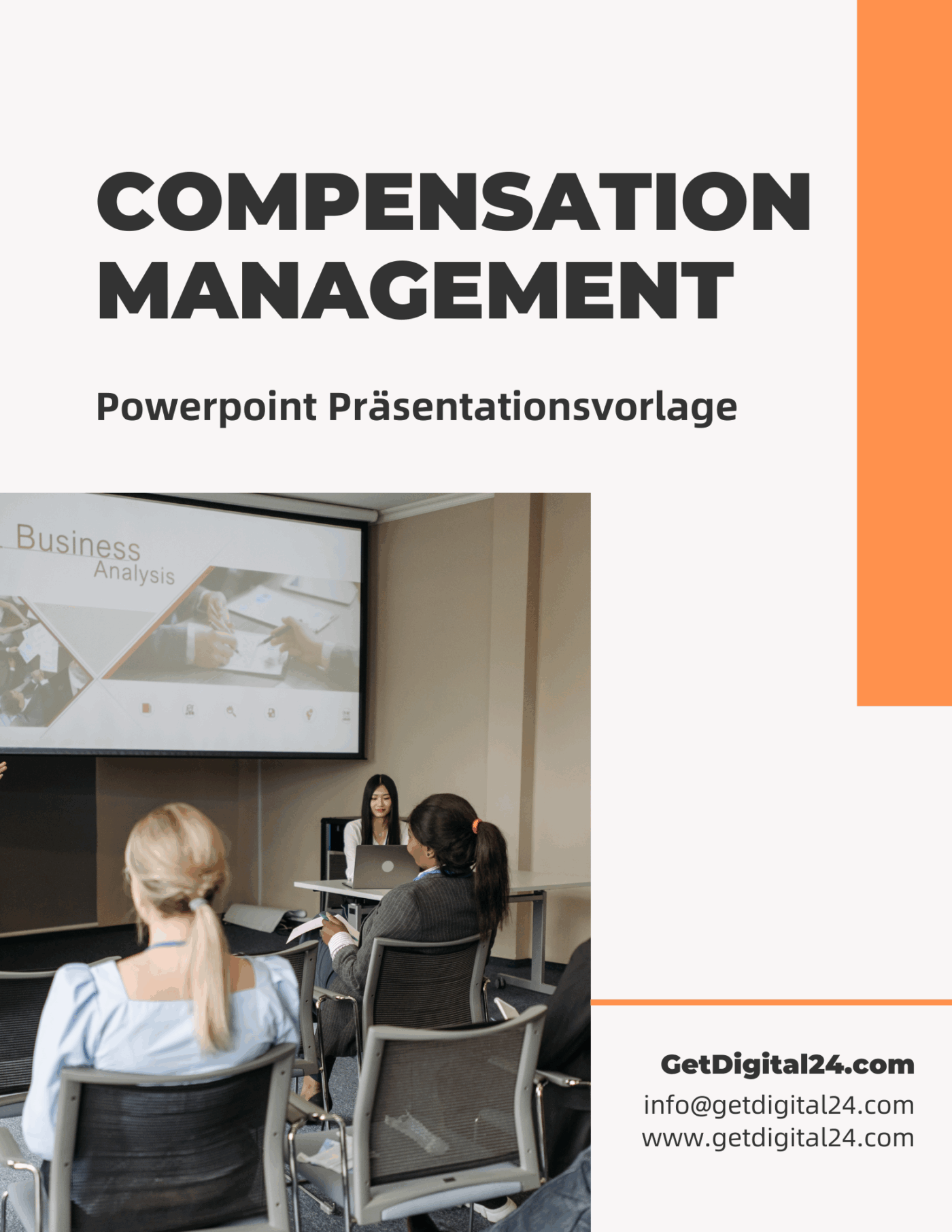 Compensation Management - Vorlage für Powerpoint