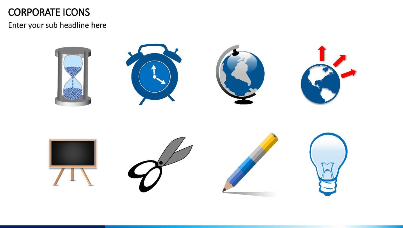 Corporate Icons - Vorlage für Powerpoint – Bild 7