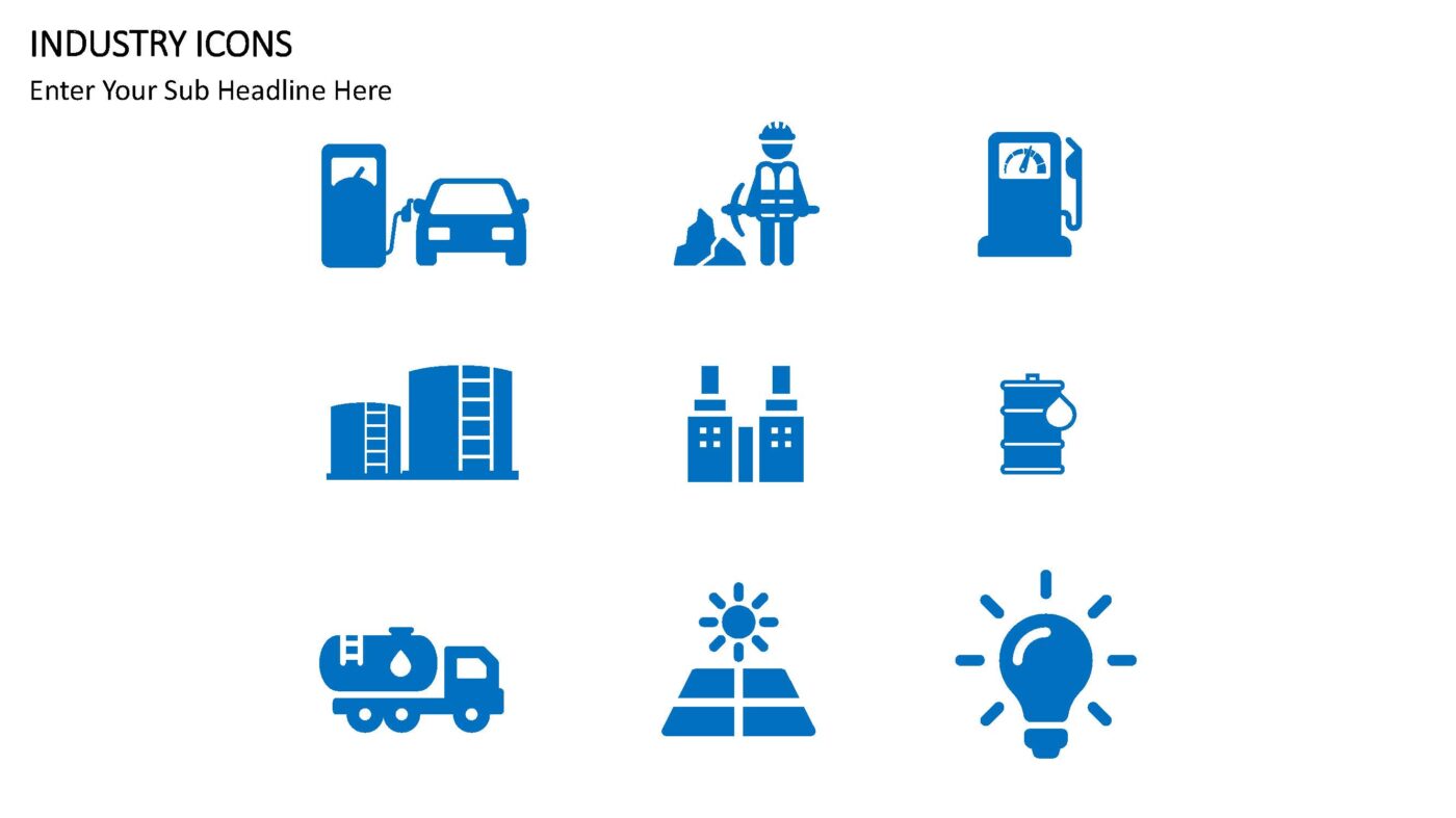 Industry Icons - Vorlage für Powerpoint – Bild 5