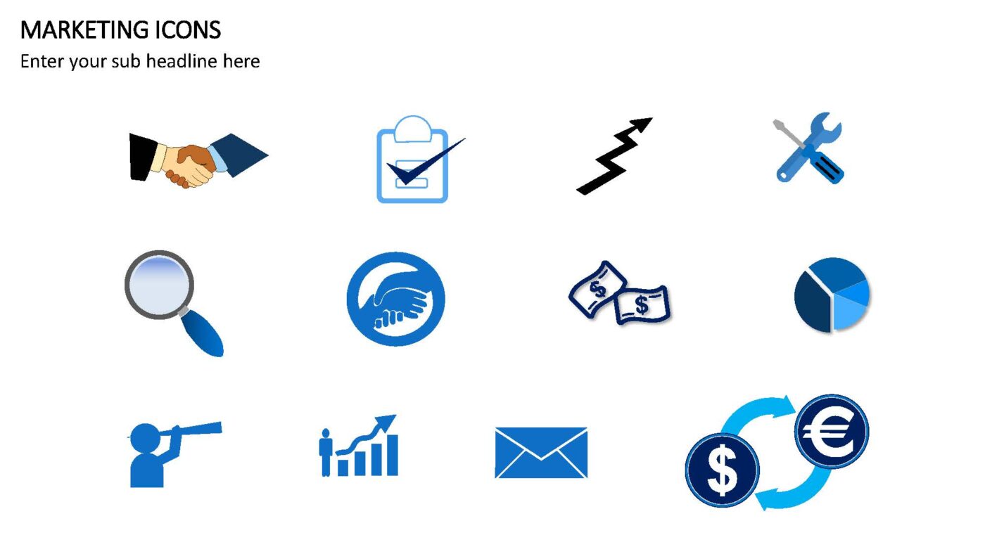 Marketing Icons - Vorlage für Powerpoint – Bild 5