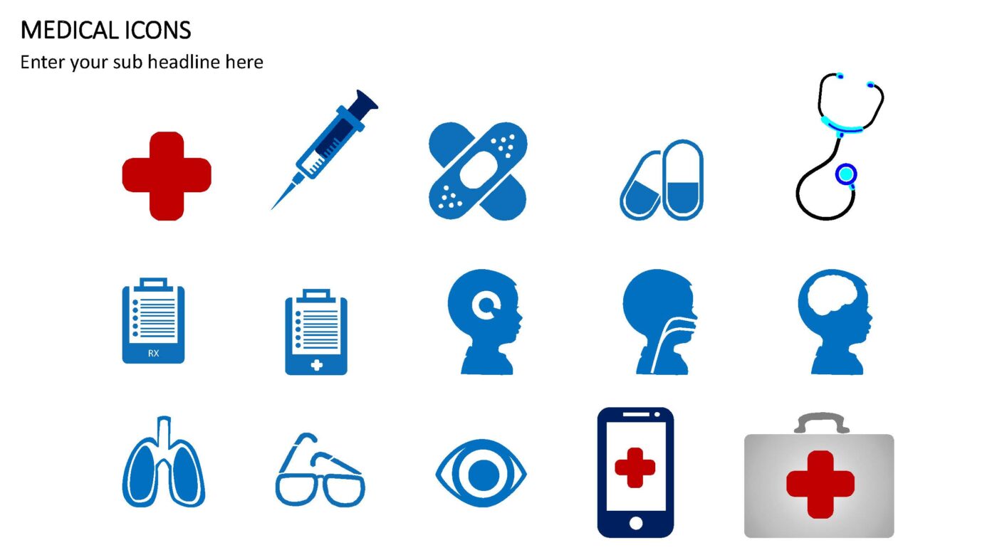 Medical Icons - Vorlage für Powerpoint – Bild 2