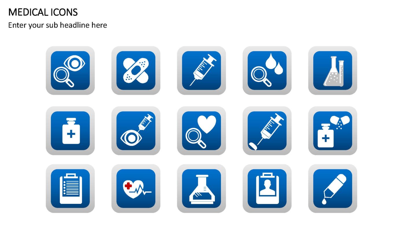 Medical Icons - Vorlage für Powerpoint – Bild 7