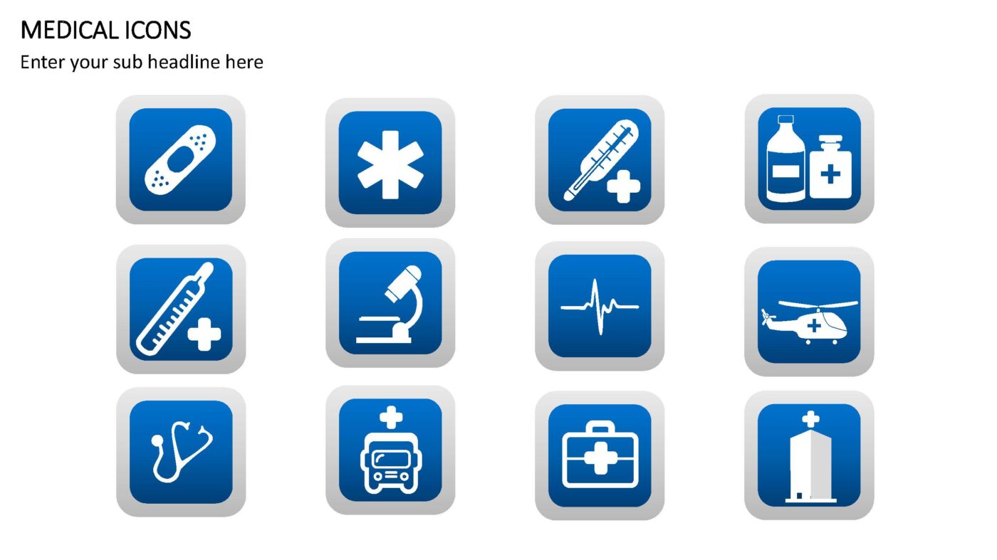 Medical Icons - Vorlage für Powerpoint – Bild 8