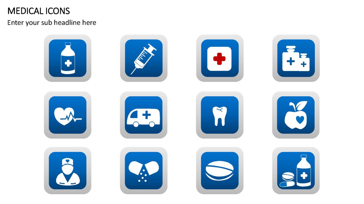 Medical Icons - Vorlage für Powerpoint – Bild 9
