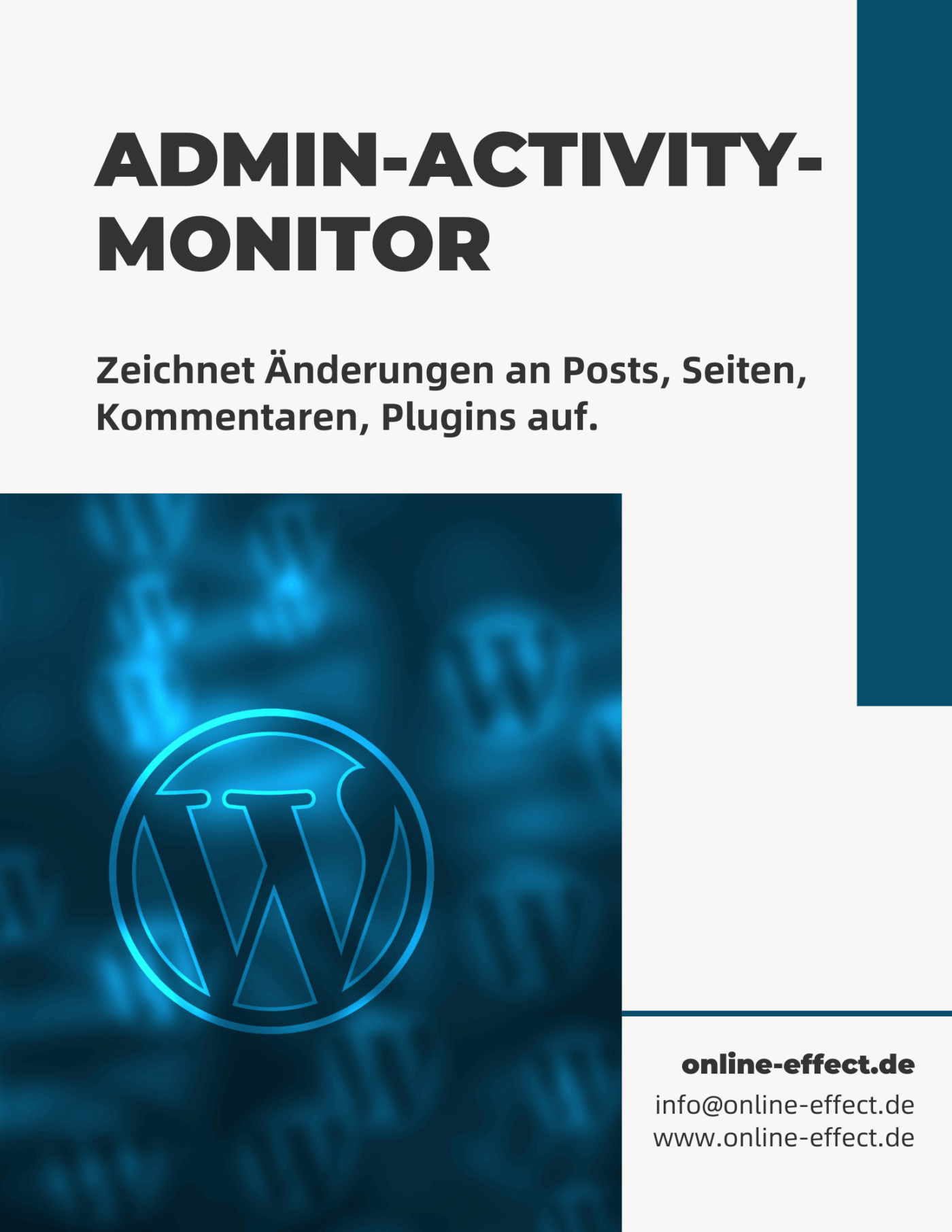 Admin Activity Monitor - WordPress Plugin