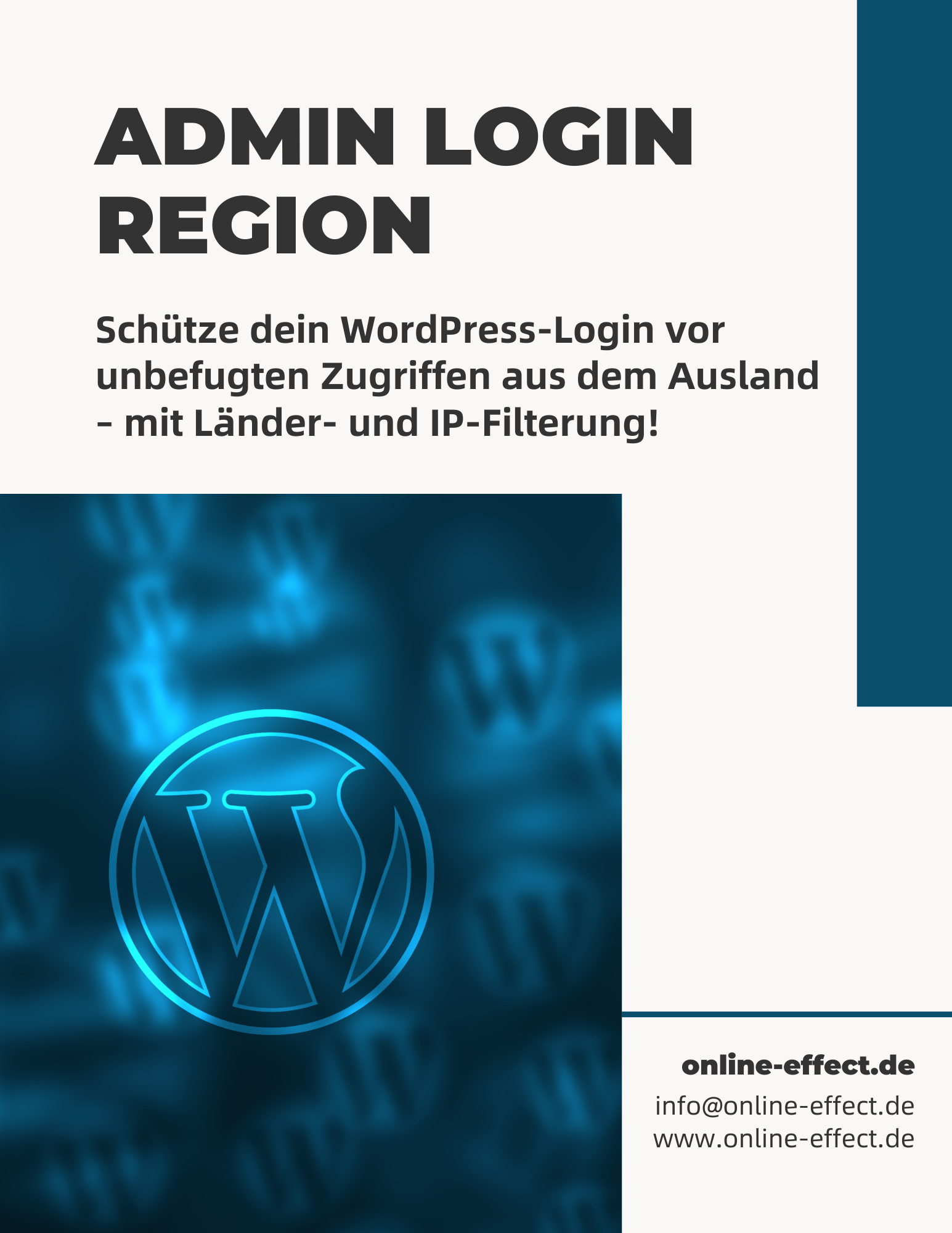 Admin Login Region - WordPress Plugin