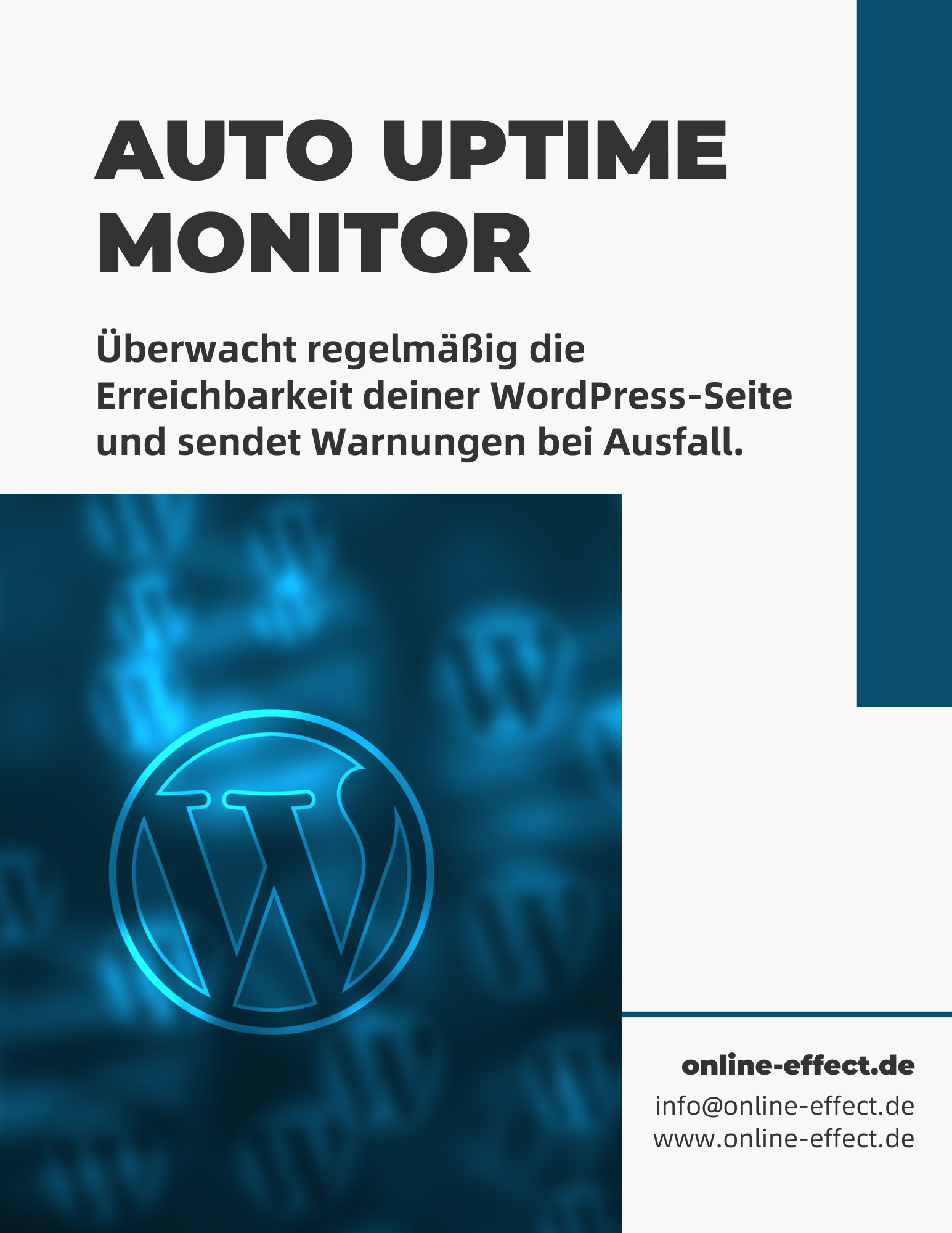 Auto Uptime Monitor WordPress Plugin