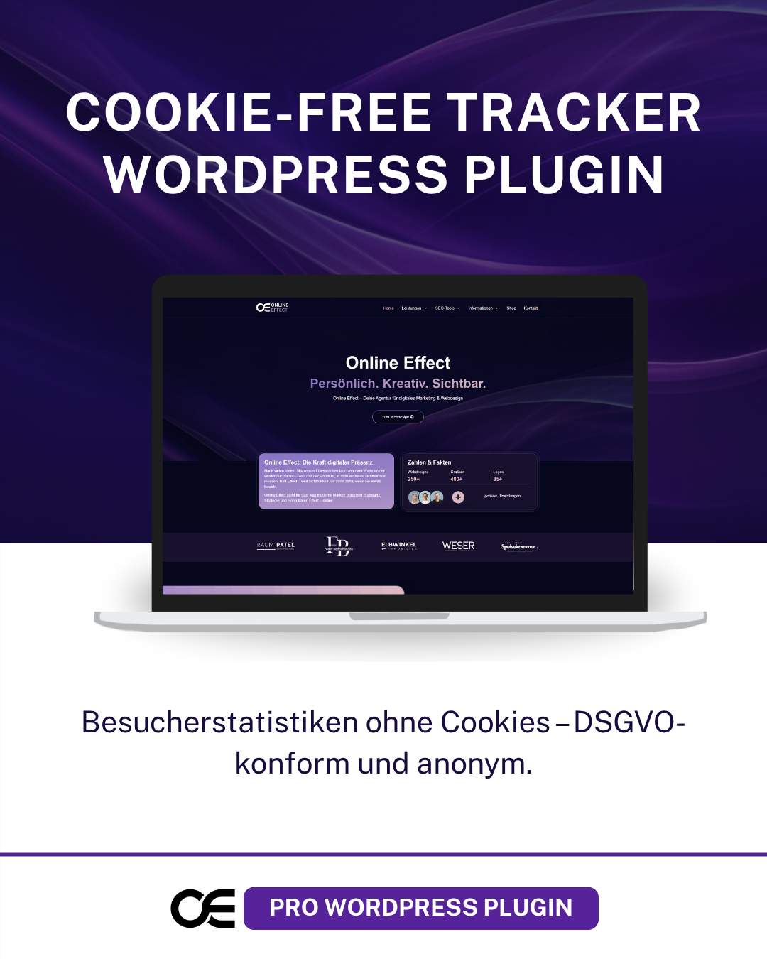 Cookie-Free Tracker - WordPress Plugin