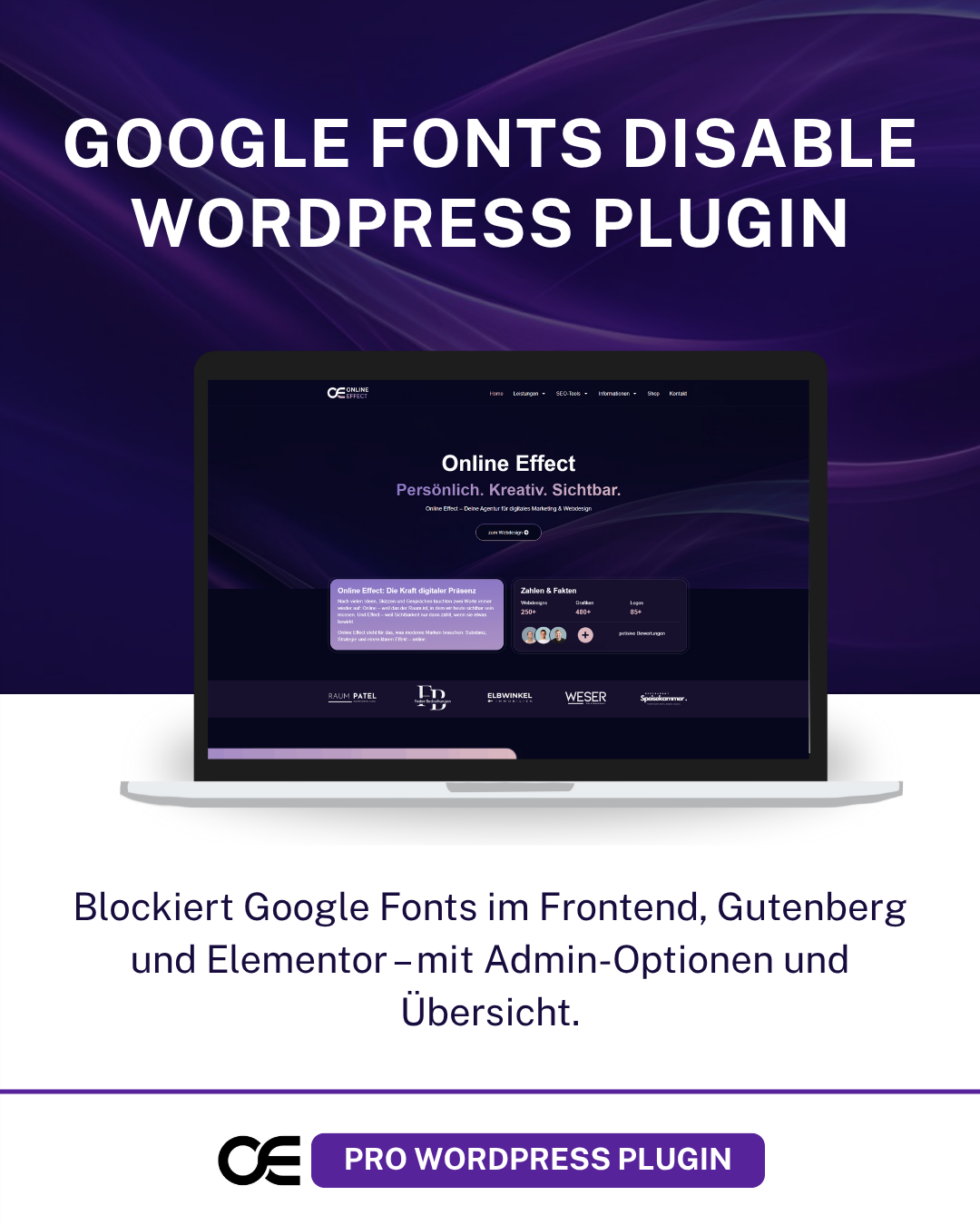 Google Fonts Disable