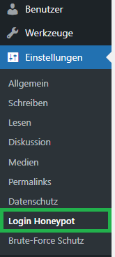 Login Page Honeypot - WordPress Plugin 2 Login Page Honeypot - WordPress Plugin – Bild 2