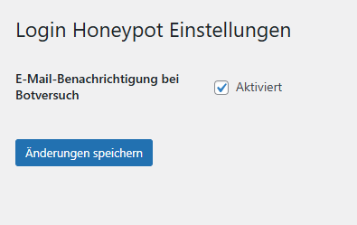 Login Page Honeypot - WordPress Plugin 3 Login Page Honeypot - WordPress Plugin – Bild 3