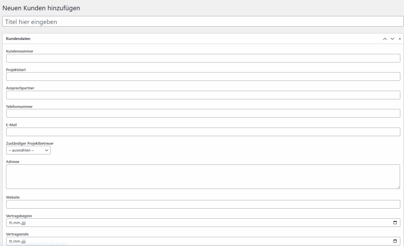 Client Info Dashboard - WordPress Plugin – Bild 4