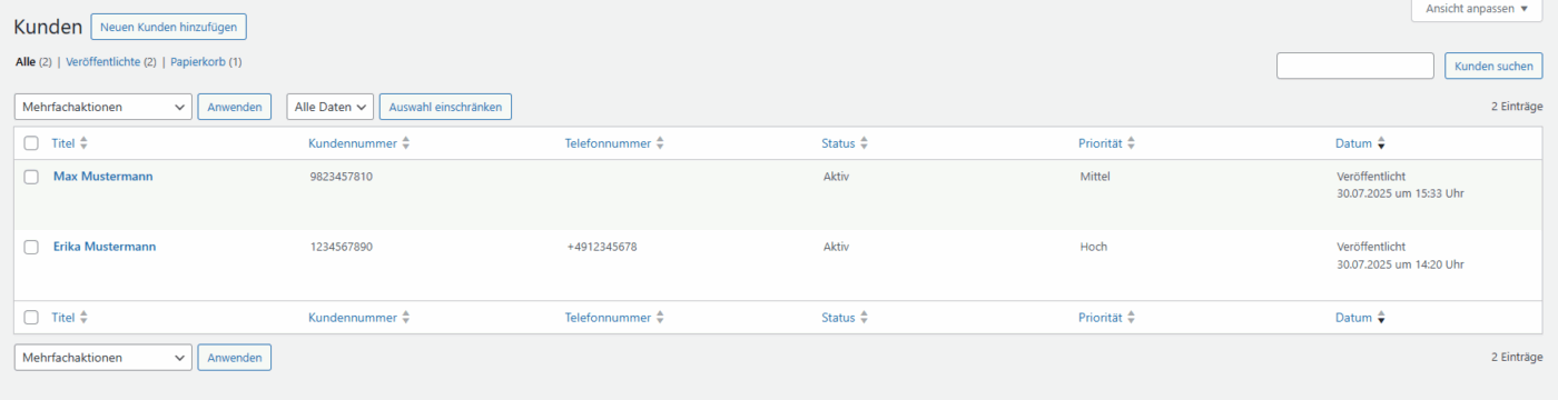 Client Info Dashboard - WordPress Plugin – Bild 6