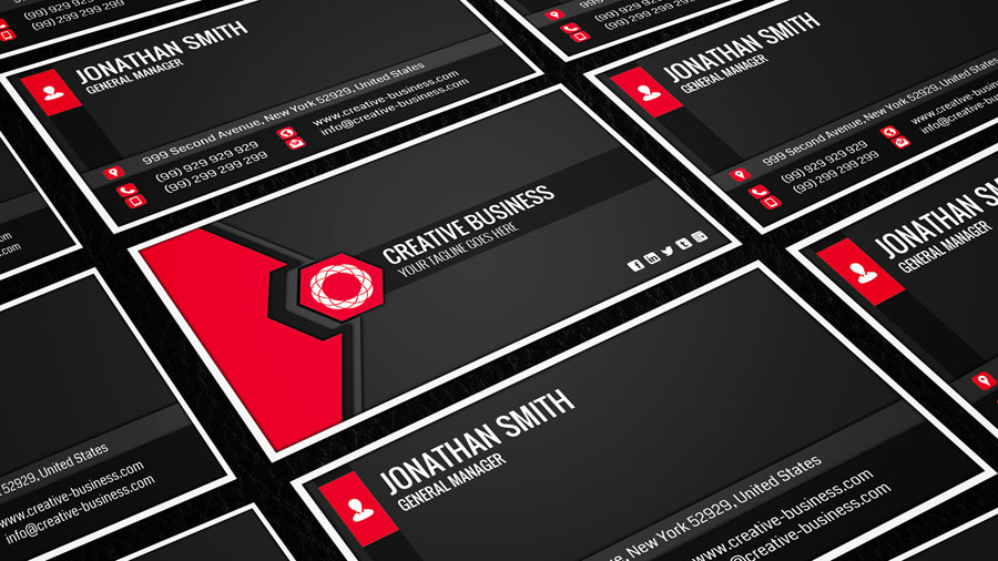 Visitenkarte Design SE0010