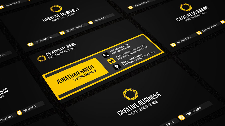 Visitenkarte Design SE0012