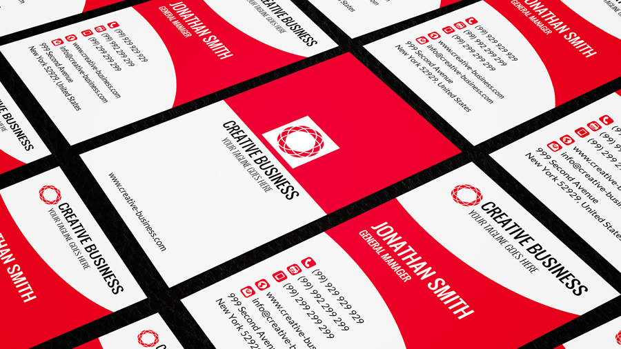 Visitenkarte Design SE0022