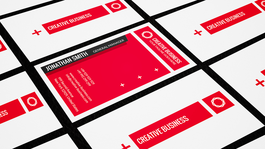 Visitenkarte Design SE0028