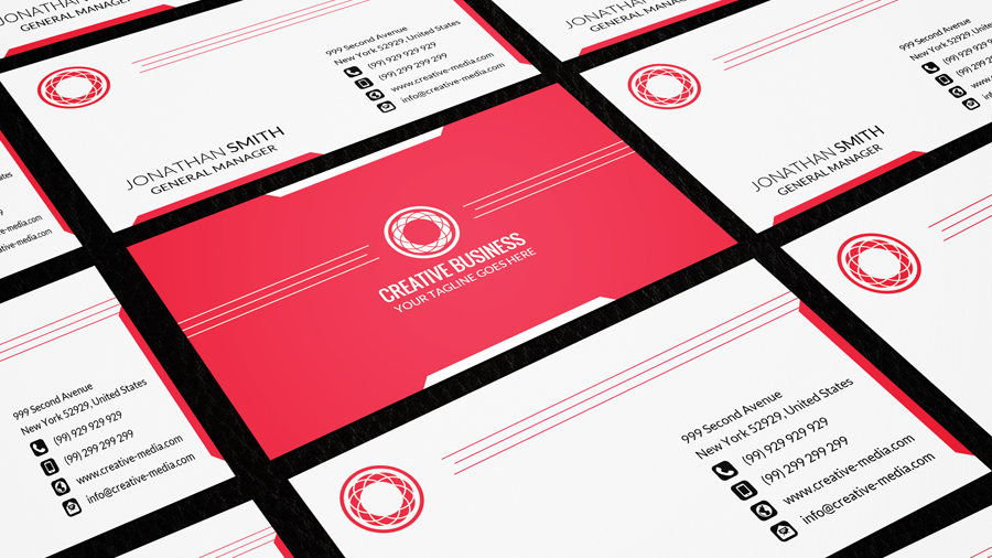 Visitenkarte Design SE0035