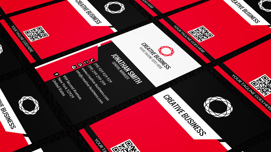 Visitenkarte Design SE0048