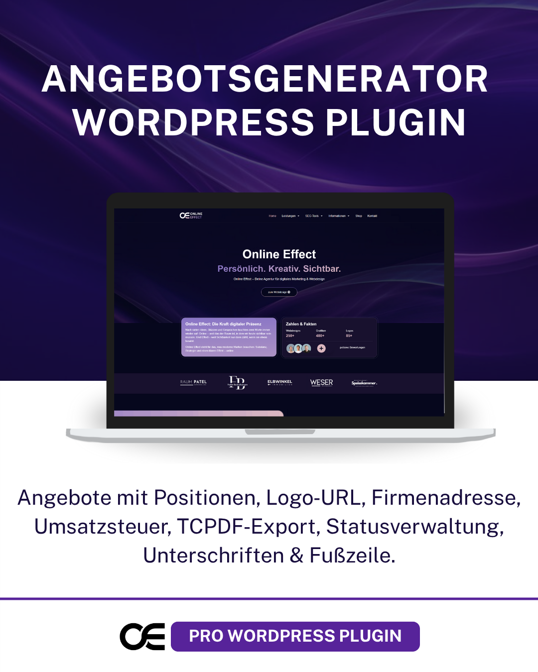 Angebotsgenerator - WordPress Plugin