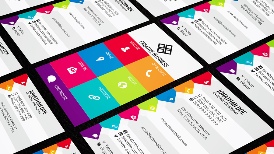 Visitenkarte Design SE0023