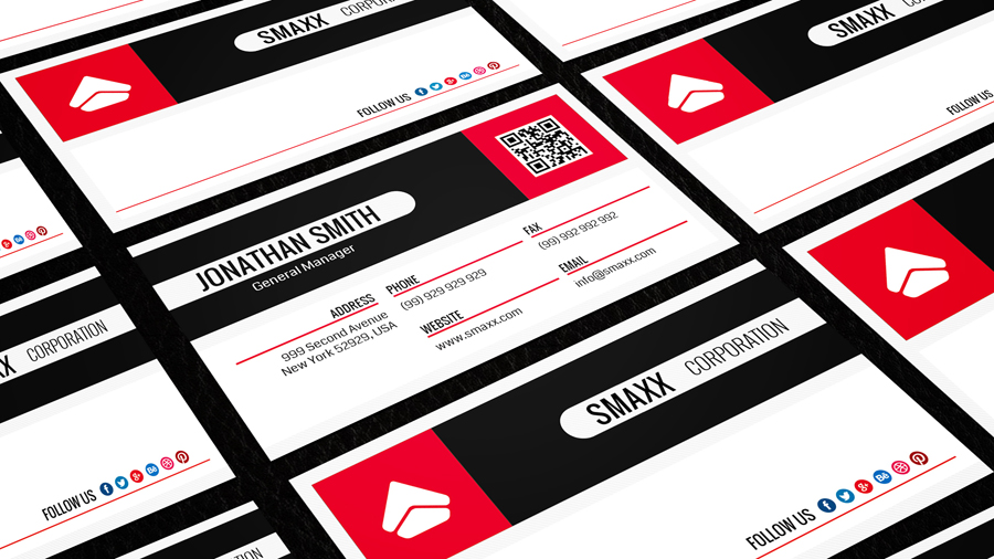 Visitenkarte Design SE0037