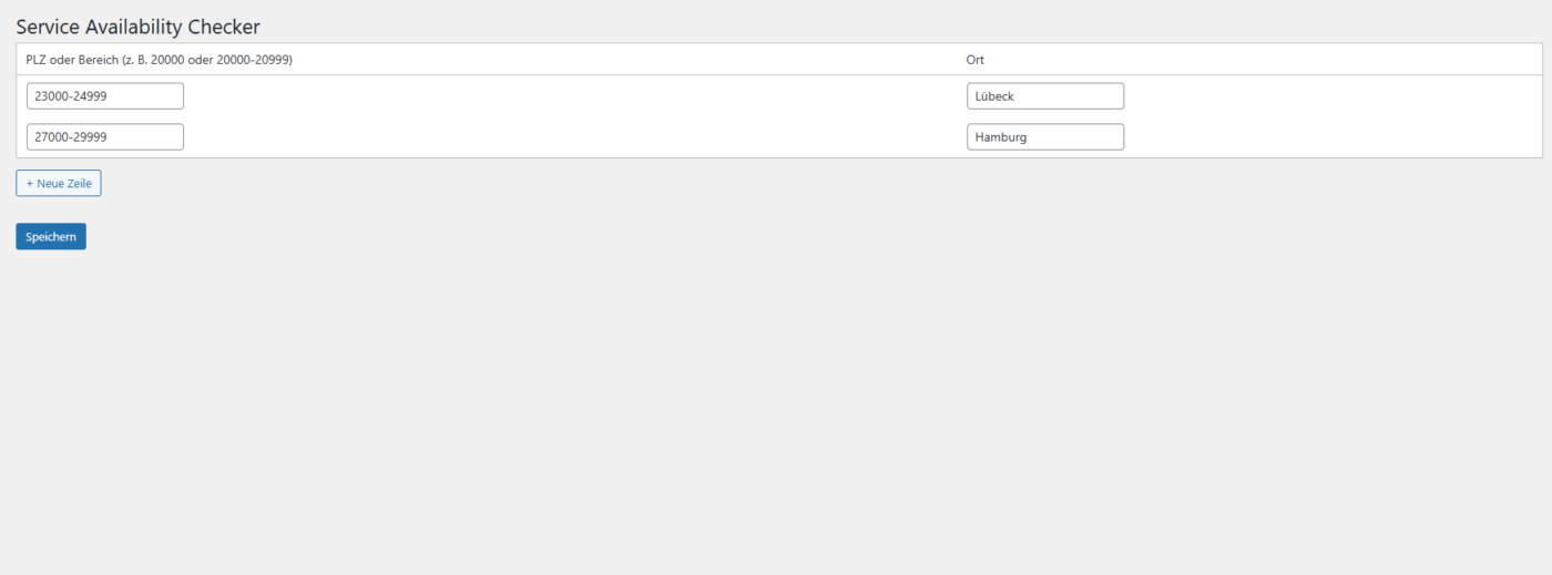 Service Availability Checker - WordPress Plugin – Bild 3