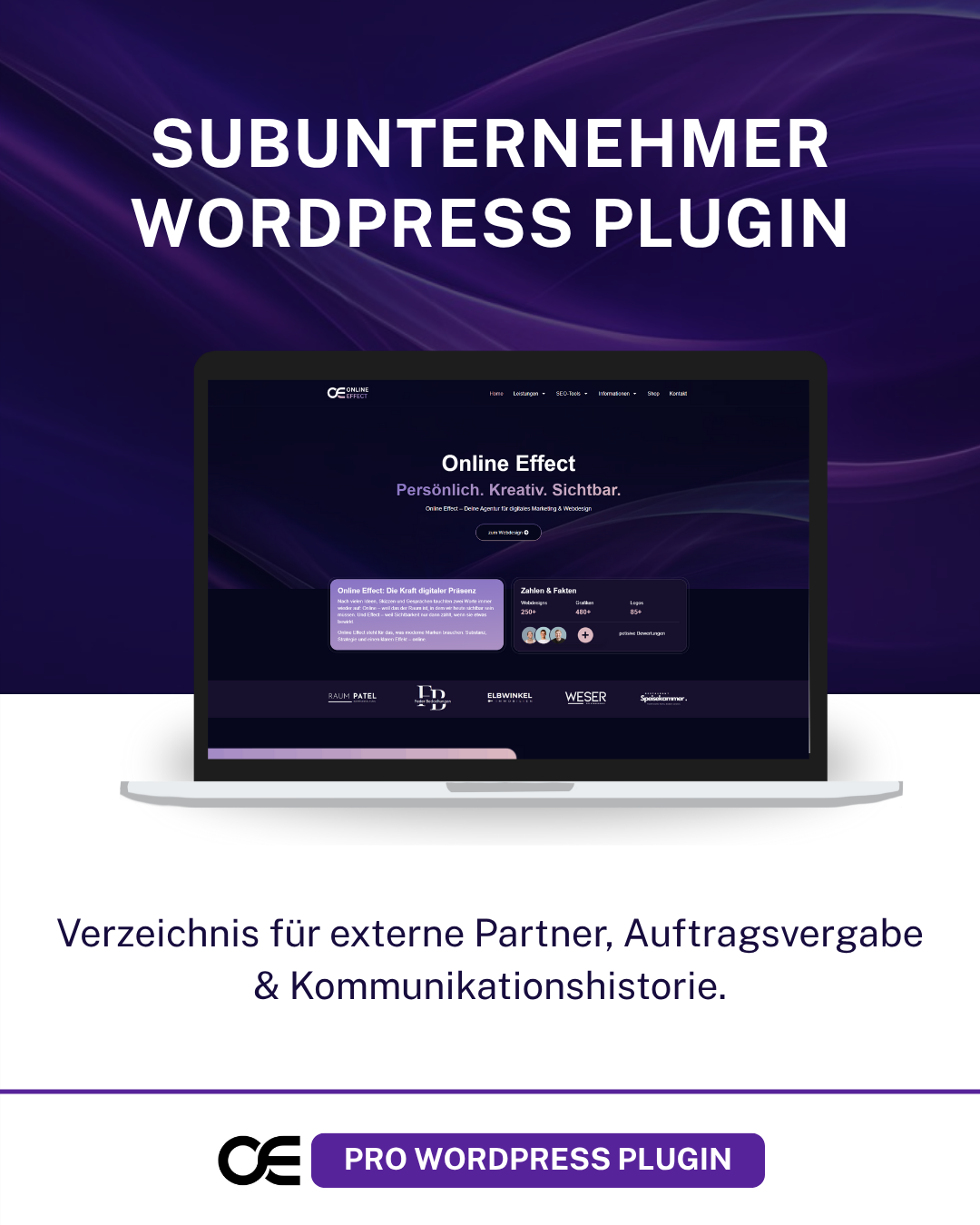 Subunternehmer WordPress PLUGIN