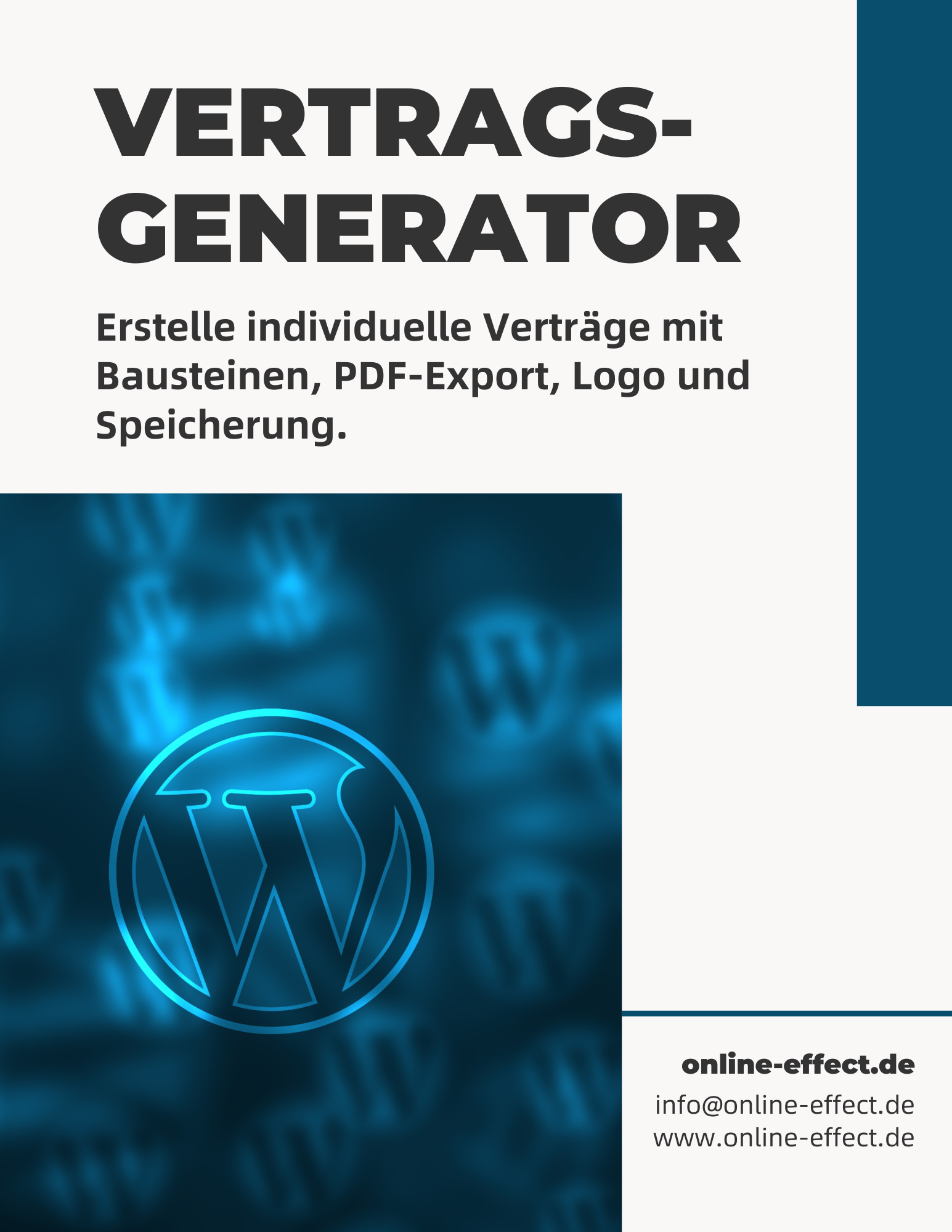 Vertragsgenerator WordPress Plugin