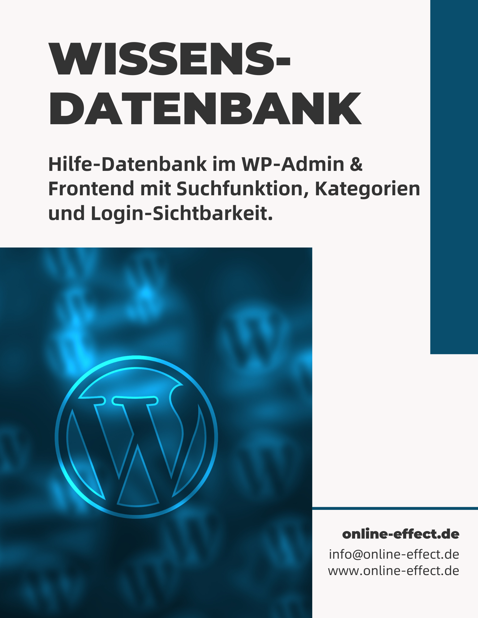 Wissensdatenbank - WordPress Plugin