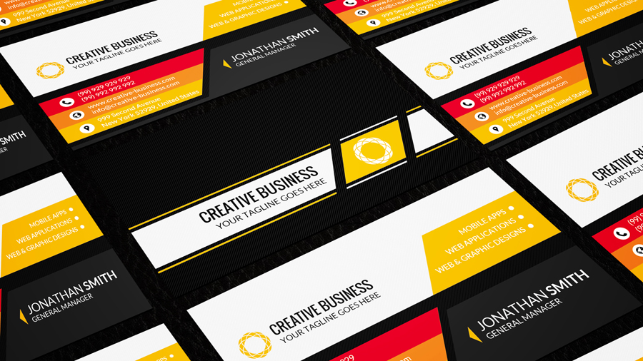 Visitenkarte Design SE0076