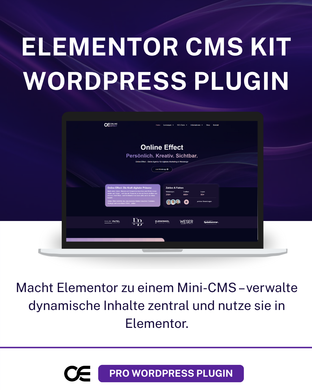 Elementor CMS Kit WORDPRESS PLUGIN