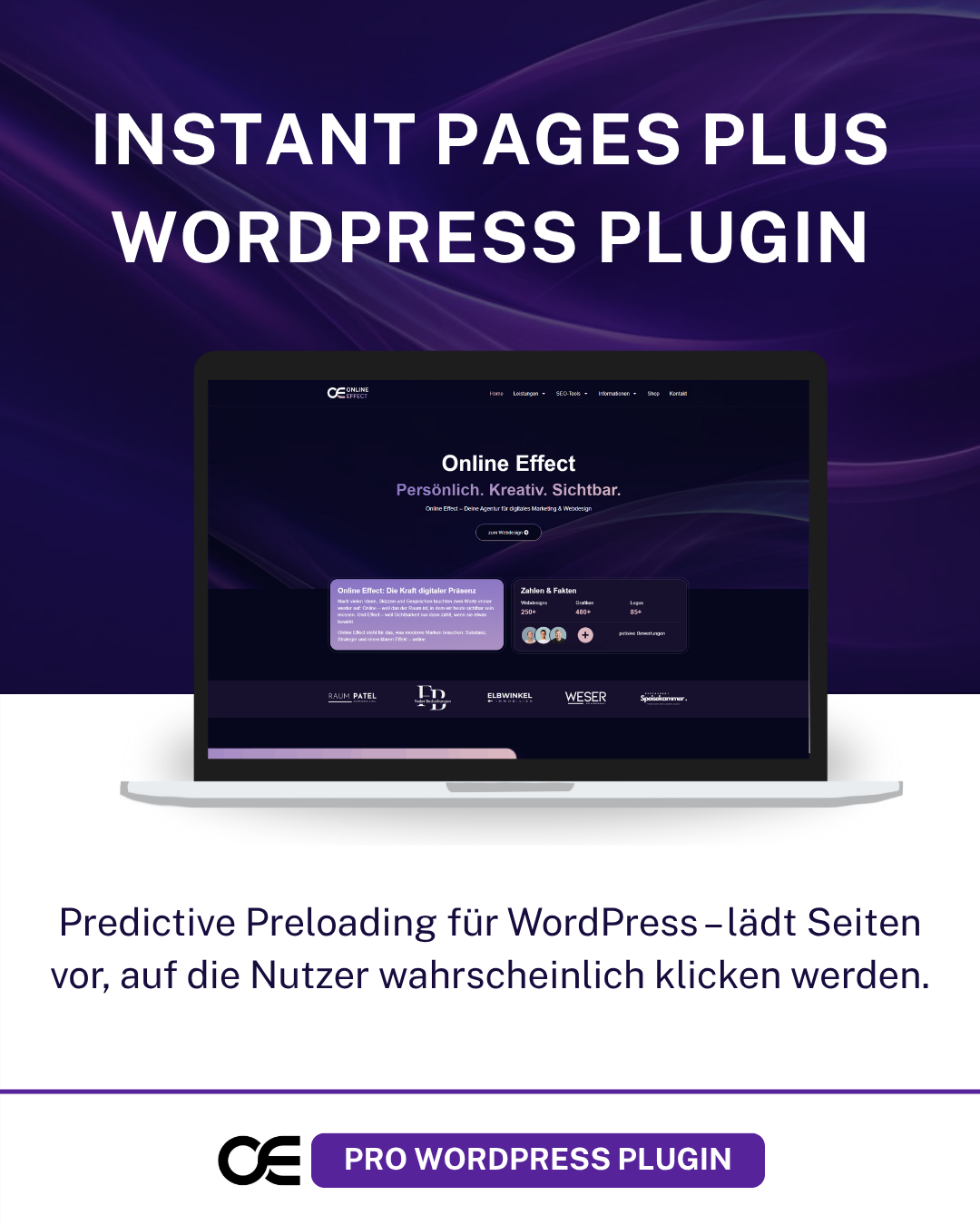 Instant Pages Plus WordPress Plugin