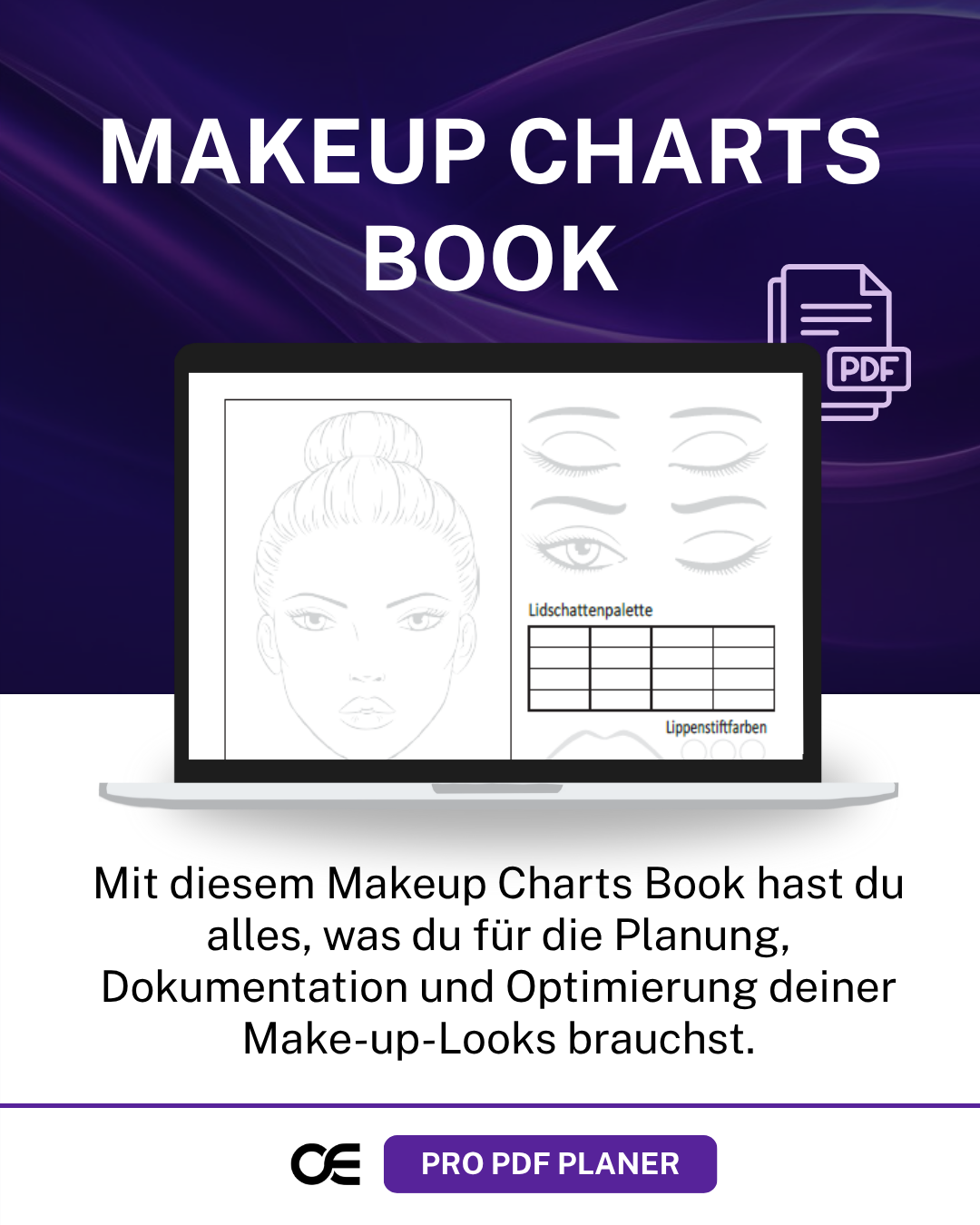 Makeup Charts Book