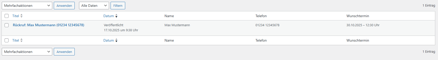 Callback-Request Pro WordPress Plugin 4 Callback-Request Pro WordPress Plugin – Bild 4