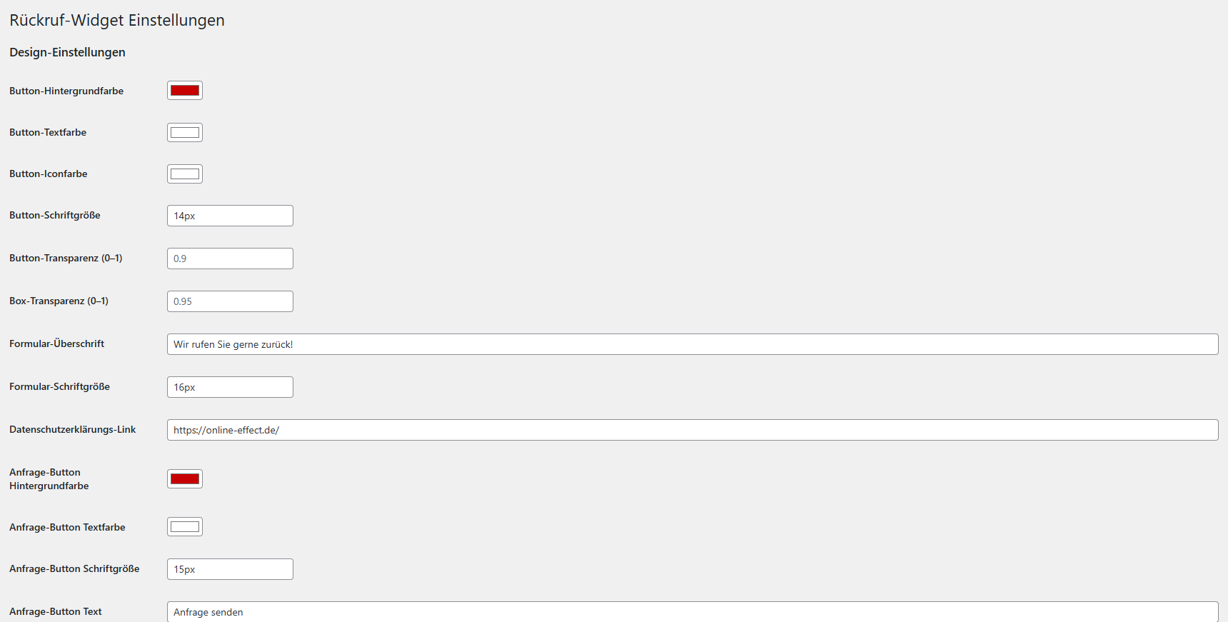 Callback-Request Pro WordPress Plugin 5 Callback-Request Pro WordPress Plugin – Bild 5