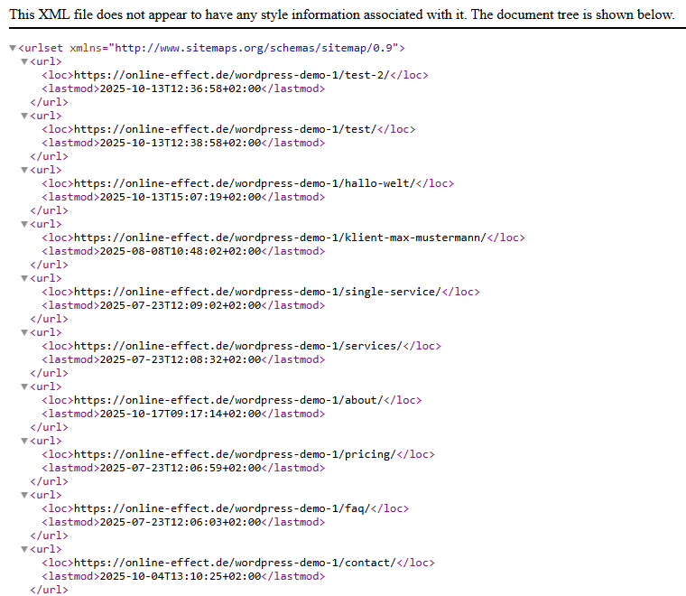Local Sitemap Generator WordPress Plugin 2 Local Sitemap Generator WordPress Plugin – Bild 2
