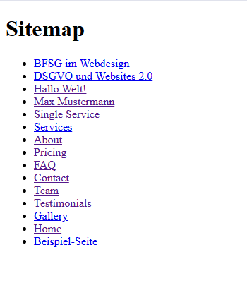 Local Sitemap Generator WordPress Plugin 3 Local Sitemap Generator WordPress Plugin – Bild 3