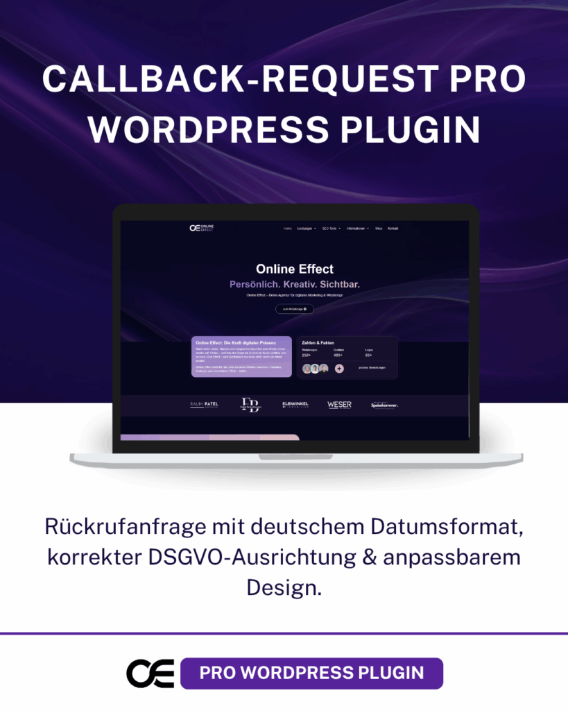 Callback-Request Pro WordPress Plugin