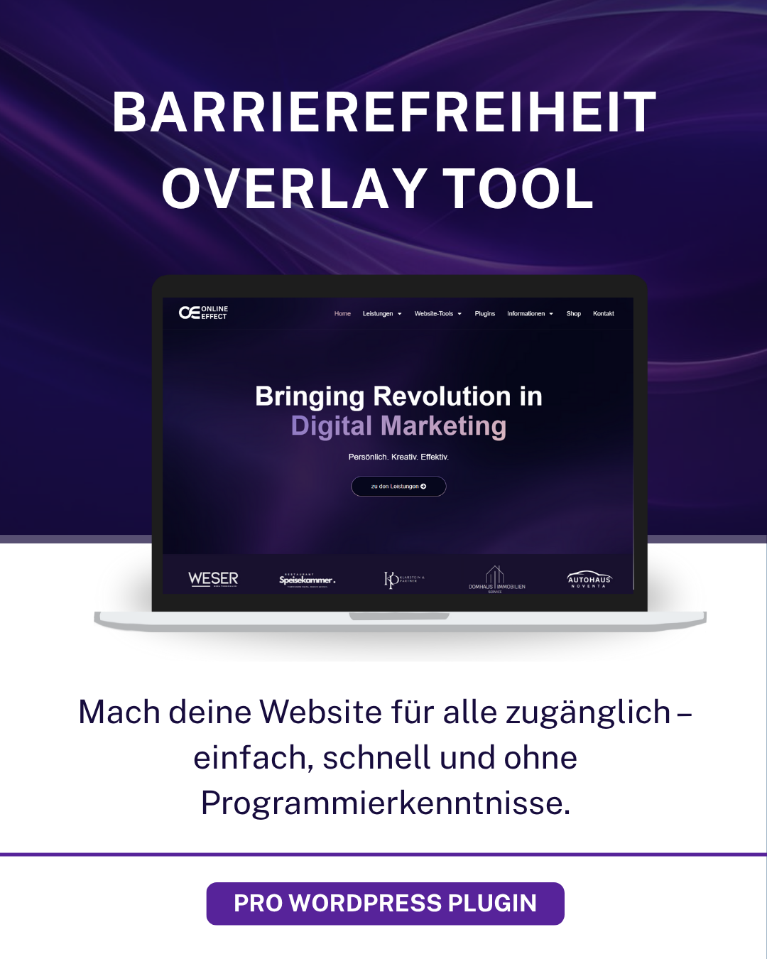 Barrierefreiheit Overlay Tool