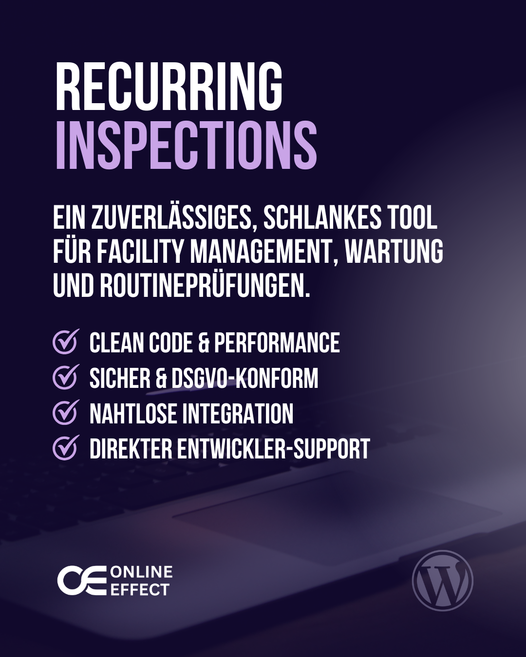 Recurring Inspections WordPress Plugin