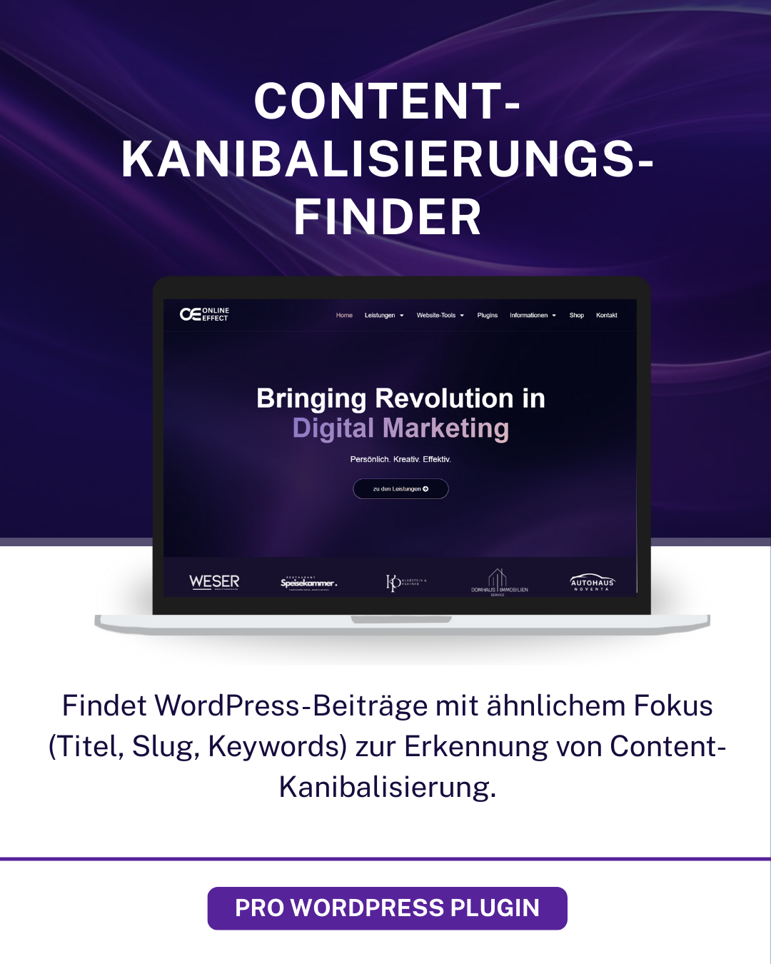 Content-Kanibalisierungs-Finder WordPress Plugin