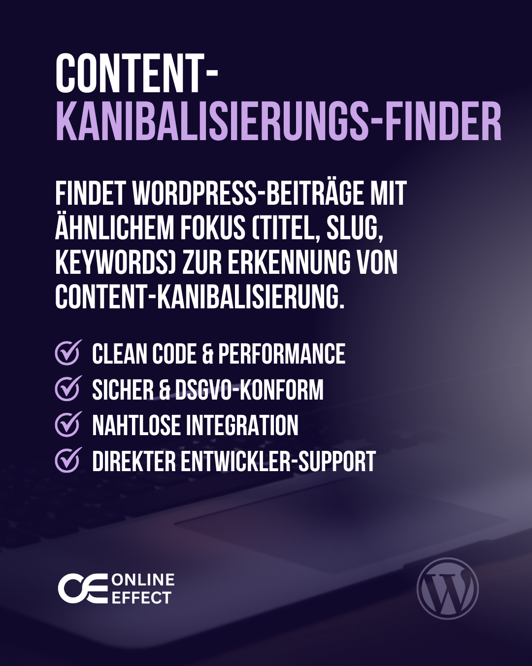 Content-Kanibalisierungs-Finder WordPress Plugin