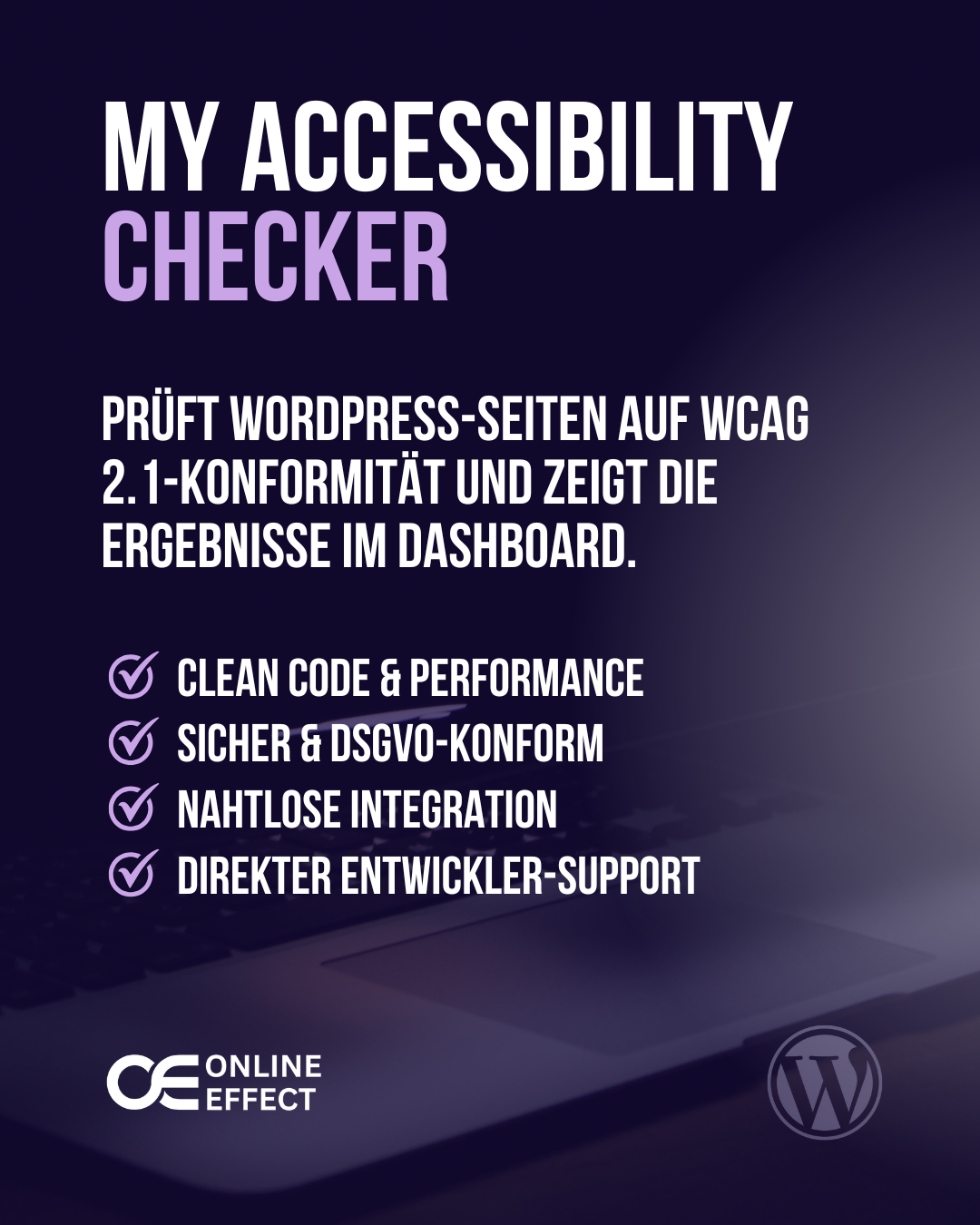 My Accessibility Checker WordPress Plugin