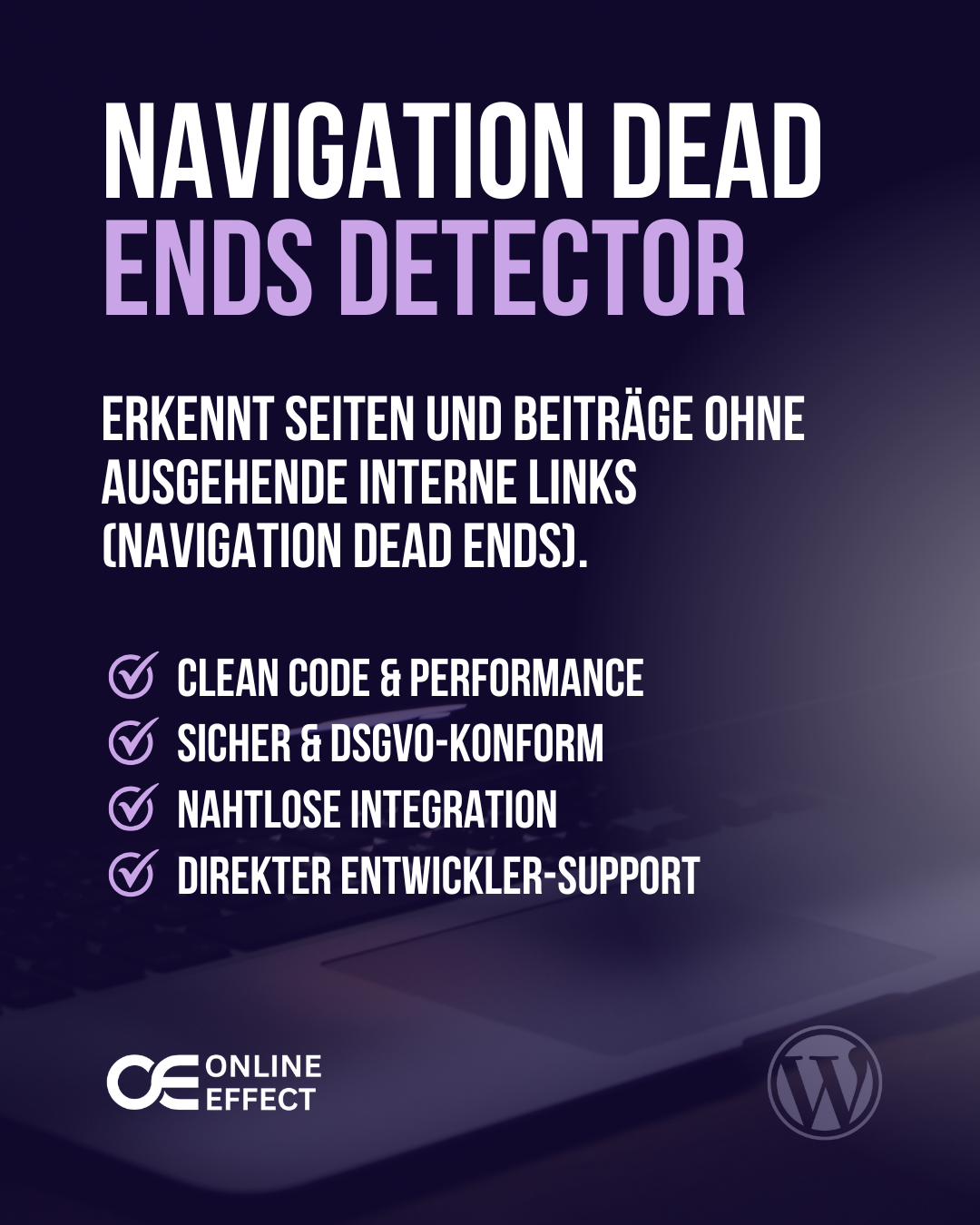 Navigation Dead Ends Detector WordPress Plugin